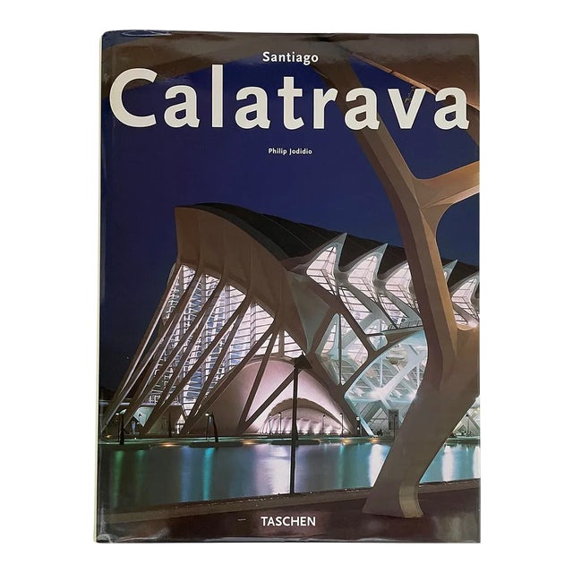 2001 "Santiago Calatrava" Architectural Design Coffee Table Book For Sale