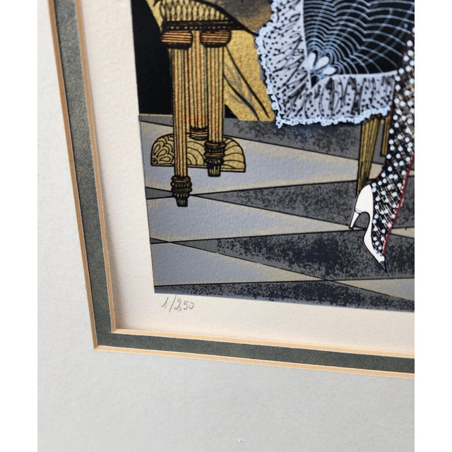 Miriam Dauber Signed No. 1 Limited Edition of 250 Ladies Out at Night. For Sale - Image 9 of 13