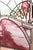 Set of Triple-Layered Acid-Etched Stained Glass Windows attributed to Gruber, 1890s, Set of 3 For Sale - Image 3 of 8