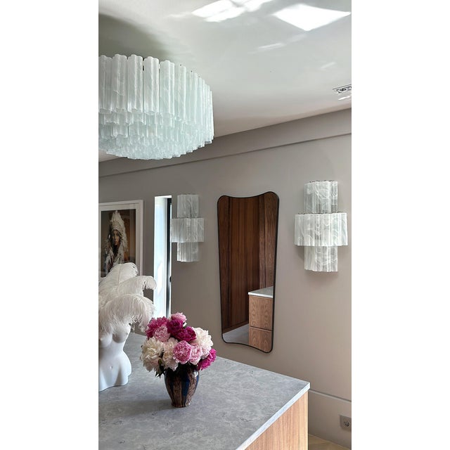 Large Murano Glass Wall Lamps, Set of 2 For Sale - Image 4 of 10