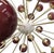 Not Yet Made - Made To Order 21st Century Nova Satin Brass Frosted Amethyst Murano Sputnik Chandelier by Fabio LTD For Sale - Image 5 of 7
