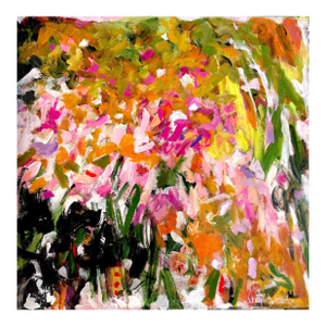 "For the Love of Joan" This Painting Is Honoring My Favorite Artist, Joan Mitchell, Original Painting by Sandy Welch