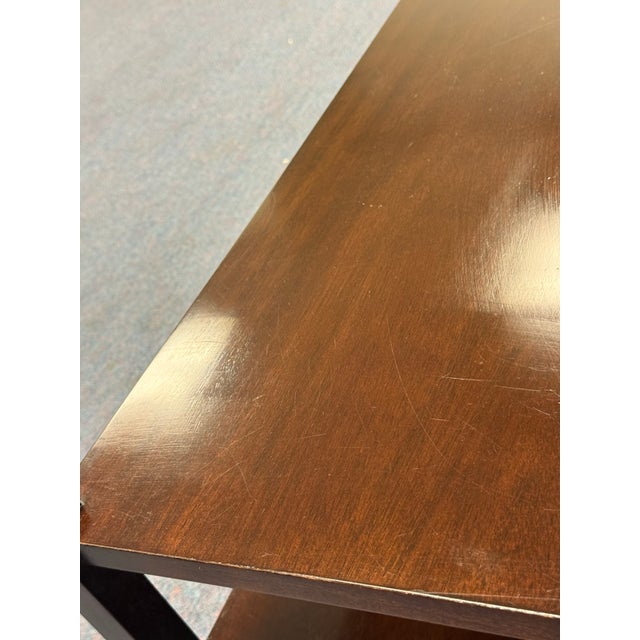 Barbara Barry for Baker Mahogany Coffee Table For Sale - Image 12 of 12