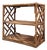 French Riviera Bamboo and Rattan Shelf, Italy, 1960s For Sale