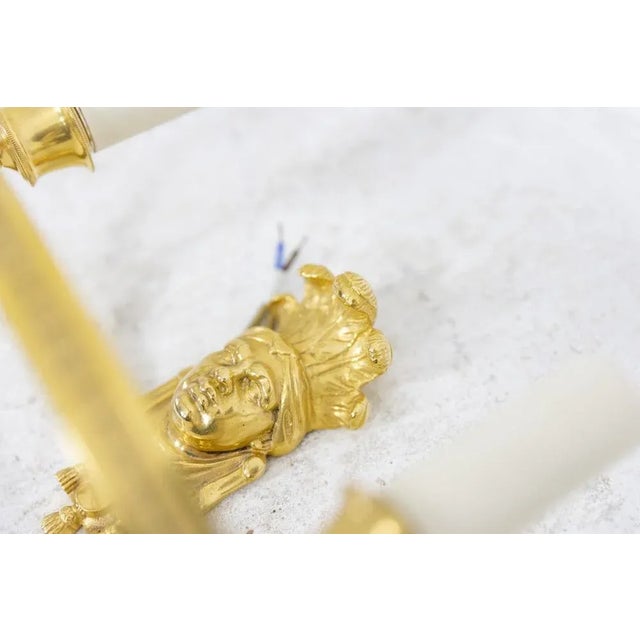 Wall Sconces in Bronze from Maison Baguès, 1900, Set of 4 For Sale - Image 3 of 7