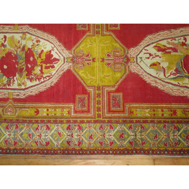 Turkish Ghiordes Gallery Rug For Sale In New York - Image 6 of 6