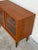 Vintage Danish Teak Display Cabinet With Sliding Glass Doors 1960s For Sale - Image 4 of 10