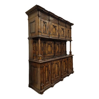 Antique Baroque Cabinet, 1700s For Sale