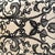 Decorative double sided pillow cover, handcrafted from 100% cotton slub with a black botanical print and white background,...