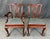 English Late 20th Century Set of 8 Carved Mahogany Chippendale-Style Dining Chairs For Sale - Image 3 of 13