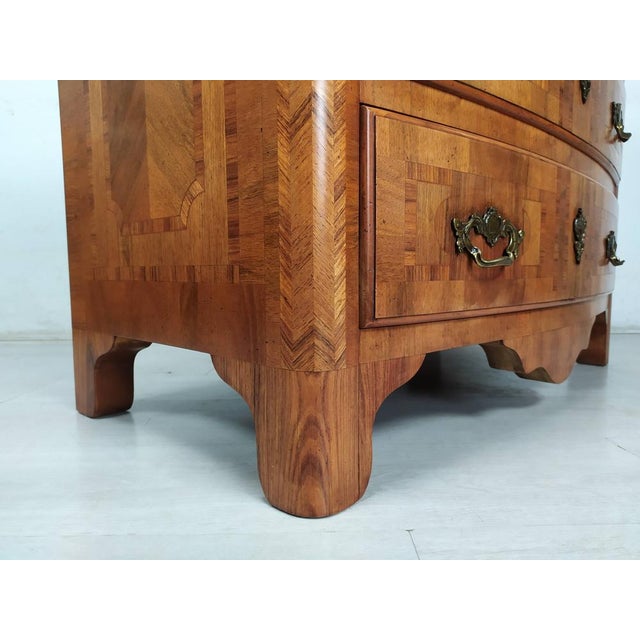 Vintage Commode in Marquetry, 1950s For Sale - Image 15 of 18