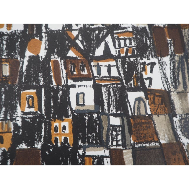 Maria Helena Vieira da Silva, Town in Portugal, 1966, Lithograph For Sale - Image 5 of 6