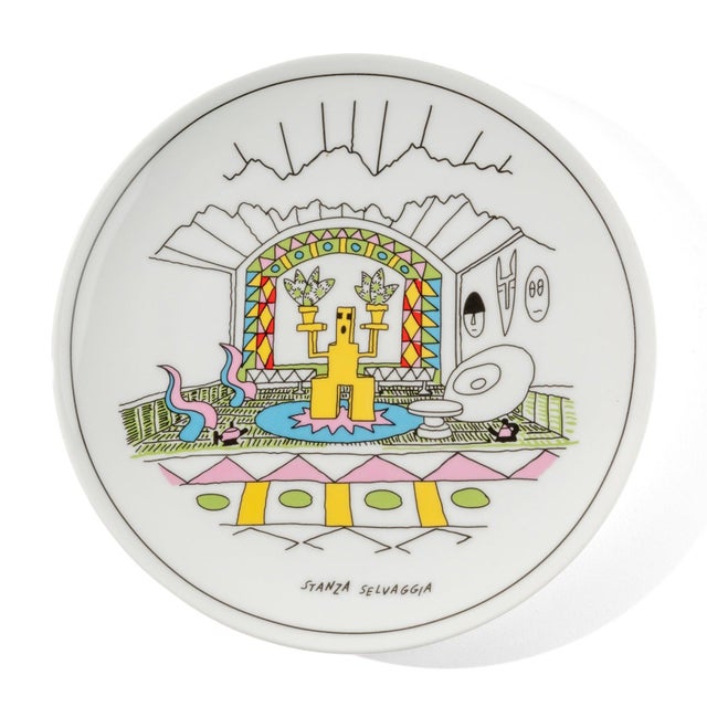 Early 21st Century De Gustibus Plate by Alessandro Mendini for Design Memorabilia, 2015 For Sale - Image 5 of 5