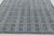 Late 20th Century Contemporary Geometric Cotton Dhurrie Rug in Blue & Gold by Rug & Kilim, India For Sale - Image 5 of 10