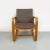 Mid-Century Modern Italian Solid Wood and Grey Fabric Armchair, 1960s For Sale - Image 4 of 14