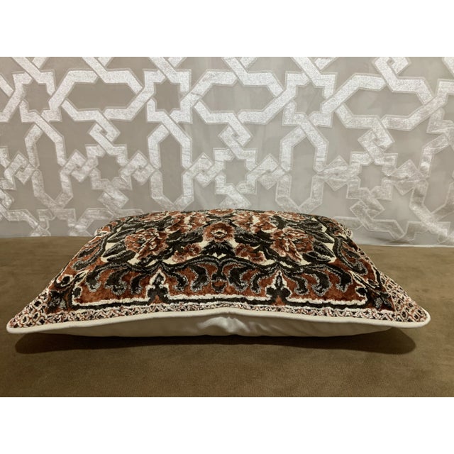 Art Deco Late 20th Century Re-Designed and Hand-Engineered Pillow For Sale - Image 3 of 3