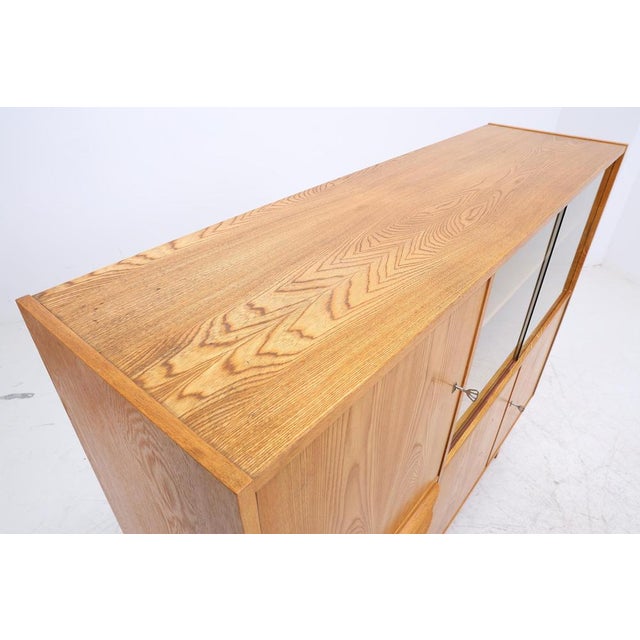 Wood Mid-Century 602 Series Display Cabinet by Franz Ehrlich for Hellerau, 1950s For Sale - Image 7 of 16