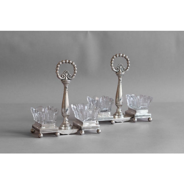 Antique Open Salts, 1890, Set of 2 For Sale - Image 3 of 8