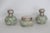 Asian Cloisonne Enamel Sterling Lidded 3pc Vanity Set Empty Perfume Bottles Jar 5113b For Sale - Image 3 of 18