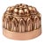 19th C Antique English Copper Jelly Mold For Sale