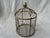 Metal Vintage Indoor Wire Birdcage Garden Cloche For Sale - Image 7 of 17