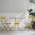 In appearance, this garden set evokes simple garden settings typical of Southern and Central Europe, as seen on terraces,...