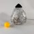 Black Murano Glass Table Lamp with Black Tip, 1980s For Sale - Image 8 of 11