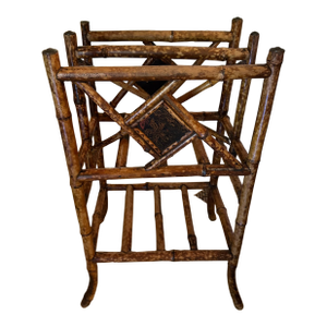 British Antique Rustic Twig Stand – Handcrafted Charm With Folk Heritage