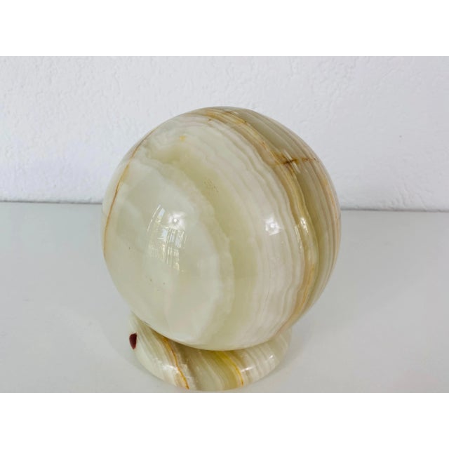 1970s Mid-Century Modern Marble Table Lamp, Italy, 1970s For Sale - Image 5 of 7