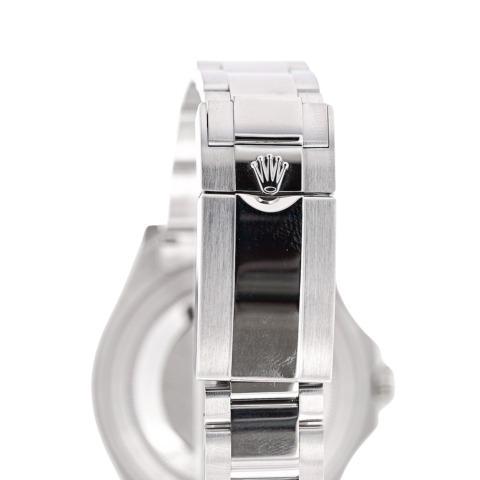 Rolex Rolex Yacht-Master 40mm Rhodium Dial Platinum Stainless Steel Watch For Sale - Image 4 of 6