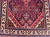 Antique Persian Joshaghan Runner With Diamond Medallions in Deep Red 3'5 X 10'6 For Sale - Image 10 of 12