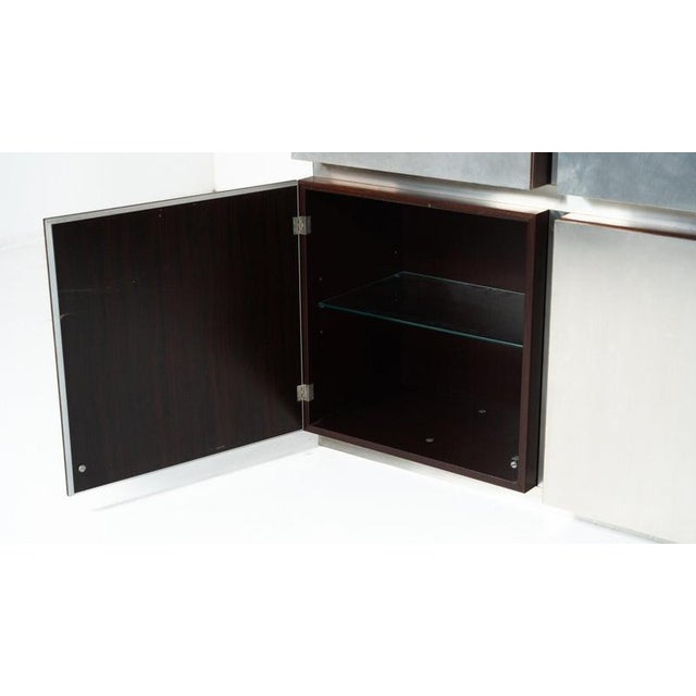 Mid-Century Modern Shelve in Wood and Metal from Acerbis, Italy, 1970s For Sale - Image 12 of 14