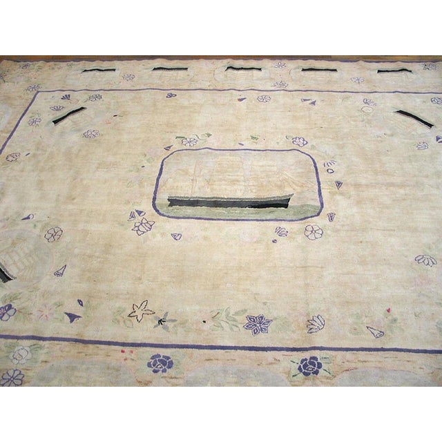 Early 20th Century Nautical Theme American Hooked Rug ( 9' x 12' - 275 x 365 )