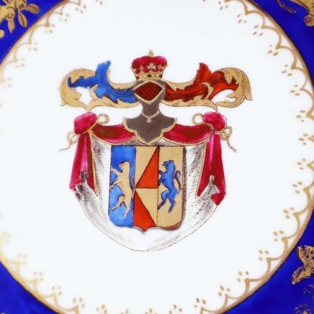 Discover the timeless elegance of this 19th-century capodimonte decorative plate, featuring an elaborate raised edge and...