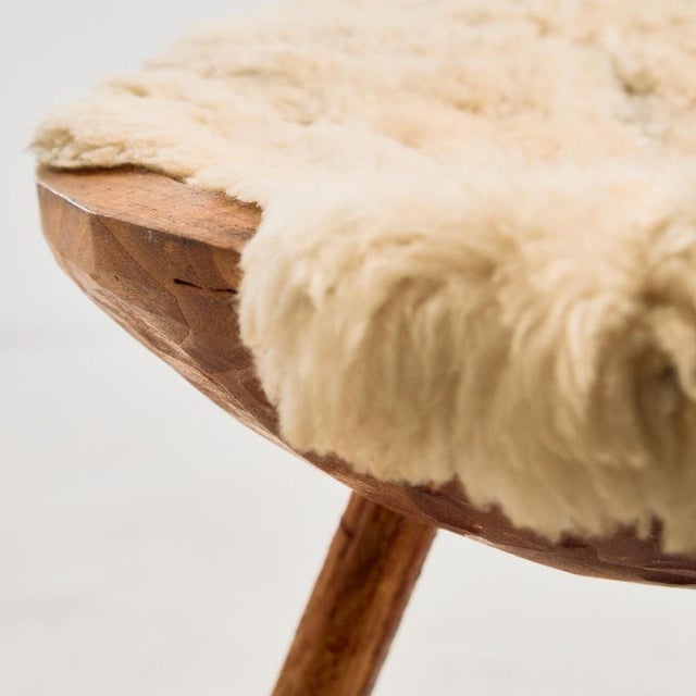 Handcrafted Milking Stool, 1950s For Sale - Image 10 of 14