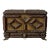 Antique Tramp Art Jewelry Box 1898, Hand Carved Wooden Chest With Mirror, Folk Art Keepsake Box, Victorian Trinket Box, Lion Pull For Sale
