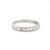 1920s Art Deco Platinum French Cut Diamond Ring, 0.90 Ct, Size 6.75 For Sale - Image 4 of 14