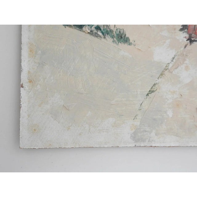 Chester Snowden Winter Snow Sleigh Scene Painting For Sale In Seattle - Image 6 of 8