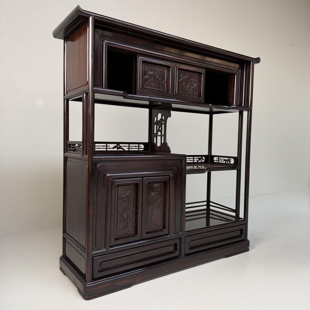 Japanese Kazaridana Tana Display Cabinet, 1930s For Sale - Image 11 of 18
