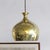 wonderful organically shaped, brass pendant lights ‘Löken’ (Onion) designed by Swedish architect Helge Zimdal for...
