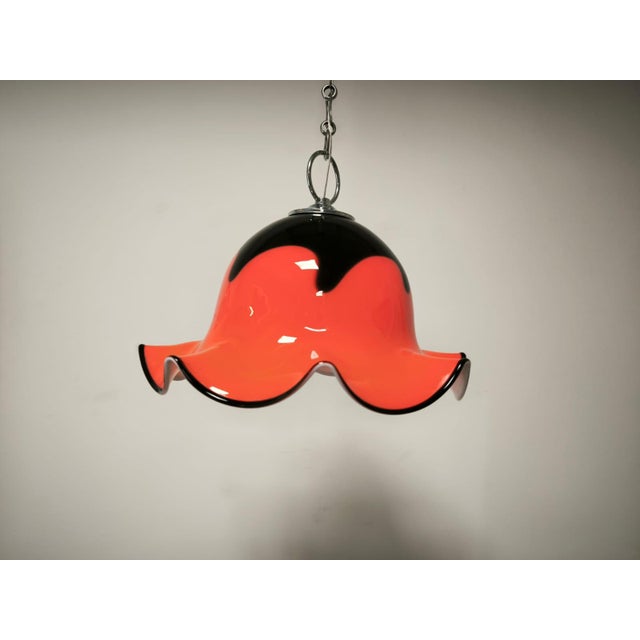 Mid-Century Modern Vintage Murano Pendant Light, 1960s For Sale - Image 3 of 15