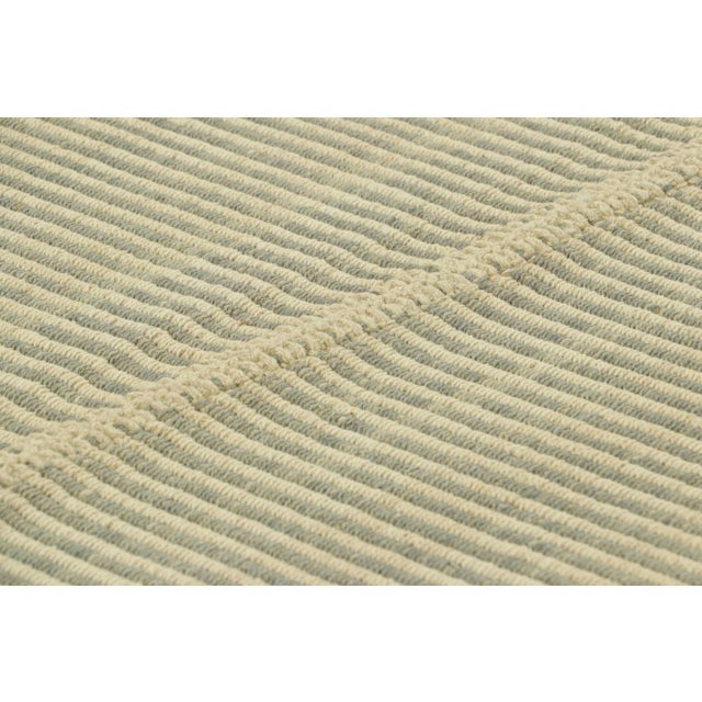 Handwoven in wool, this 4x4 square Kilim is from an exciting new custom-capable flatweave collection by Rug & Kilim. On...