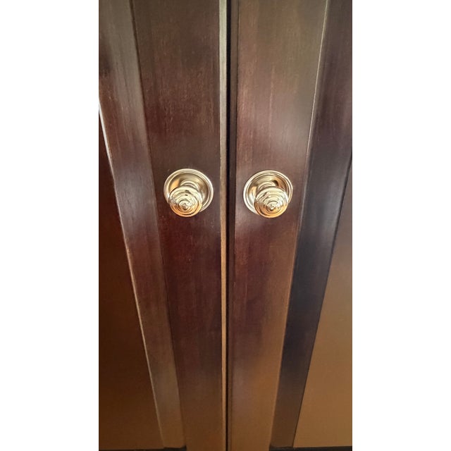 Bernhardt Martha Stewart Signature East Hampton Armoire Cabinet With Adjustable Shelves For Sale In Chicago - Image 6 of 15