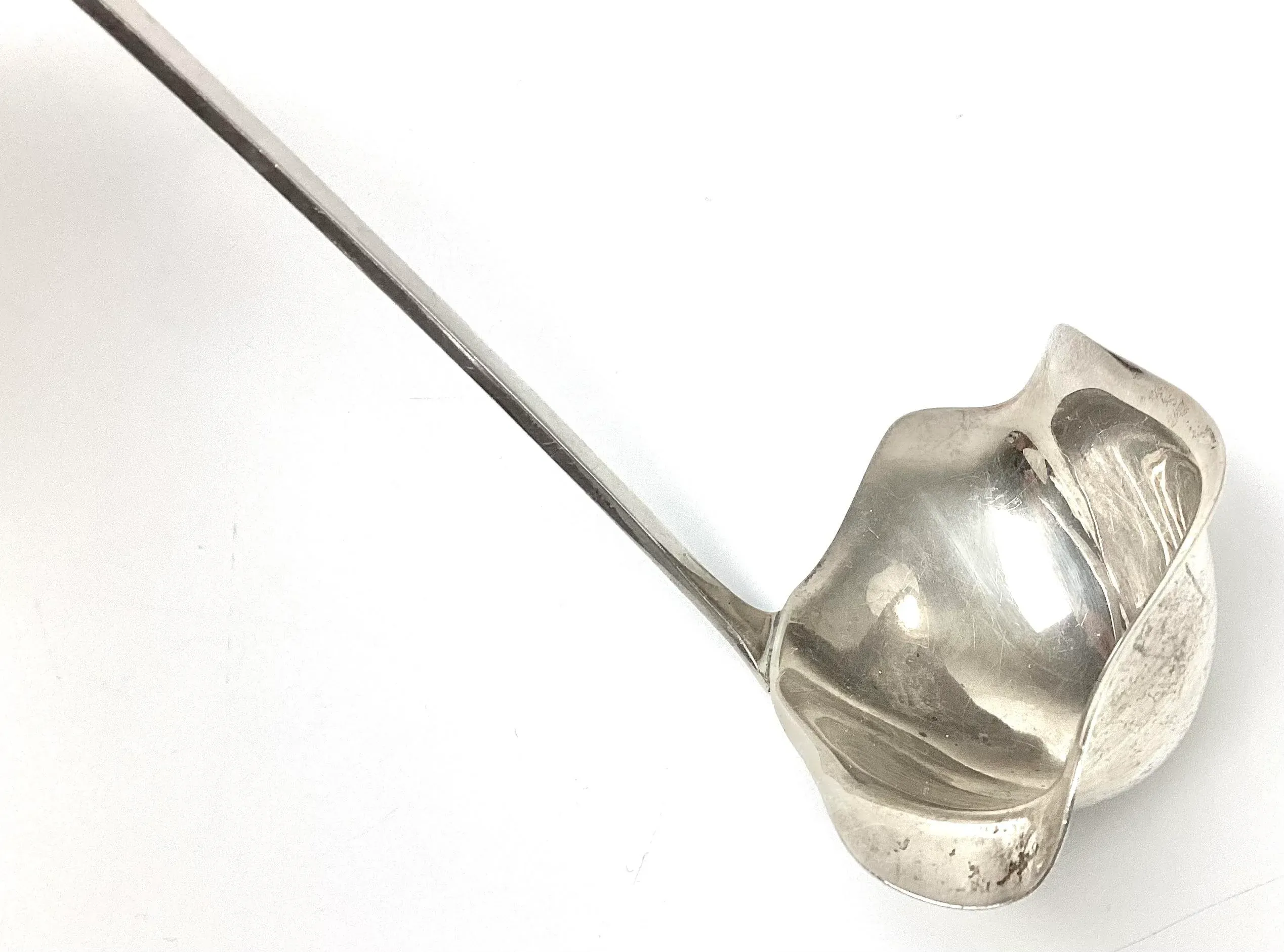 thumbnail image 2 of 12 Inch Silver Punch Ladle - Perfect For Serving Beverages & Party Drinks 2 of 4