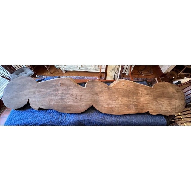 Mid 20th Century Maine Gilt Carved Eagle Stern Board For Sale - Image 10 of 12