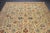 Extremely Fine Antique Persian Tehran Wool Rug 7'10'' X 10'5'' For Sale - Image 10 of 12