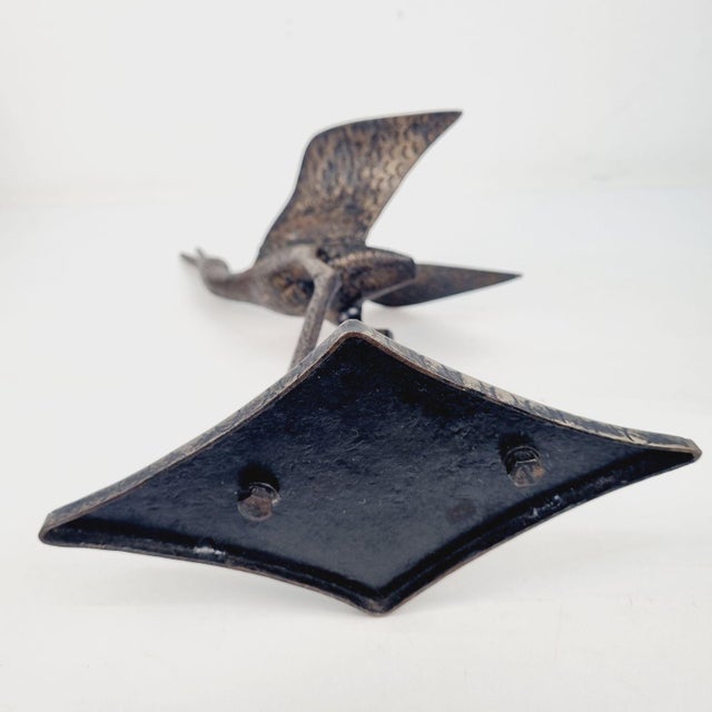 Crane Bird Sculpture, 1970s For Sale - Image 4 of 14