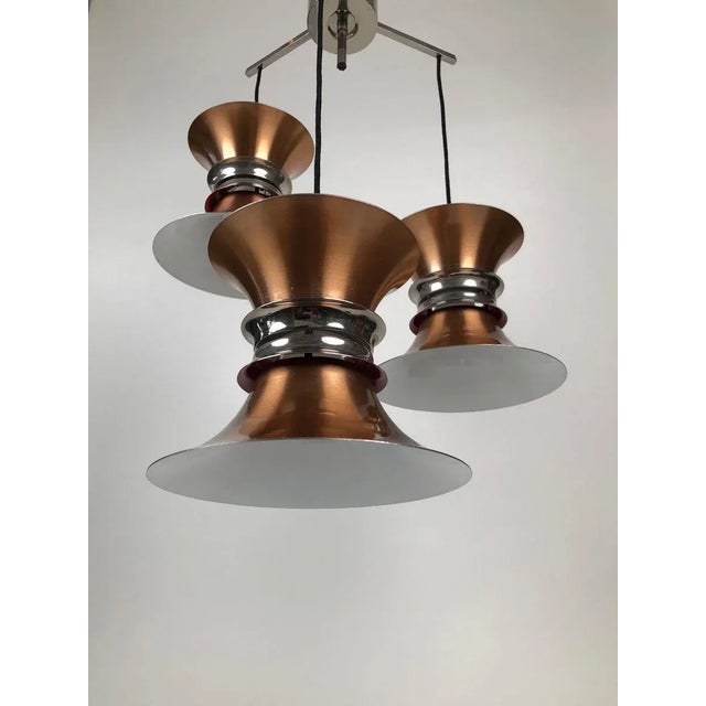 3 Element Pendant Light from Carl Thor for Granhaga, 1960s For Sale - Image 3 of 14