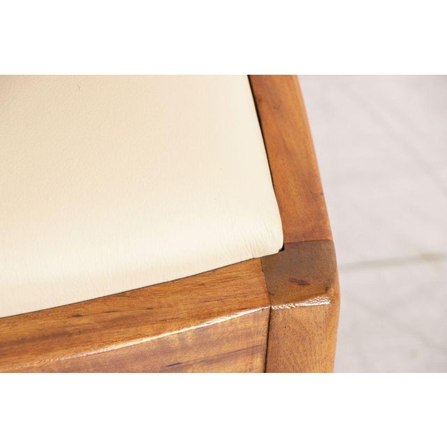 Art Deco British Burr Walnut Dining Table & Chairs, 1930s For Sale - Image 15 of 17