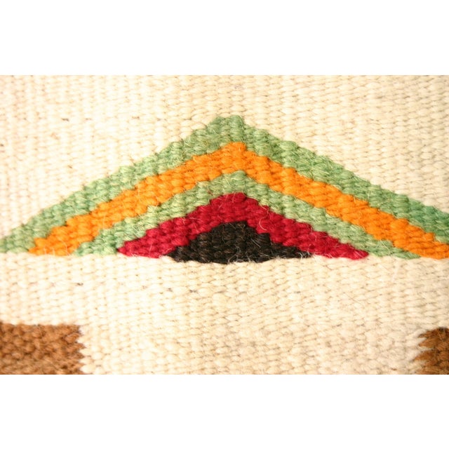 1920s Early 20th Century Navajo Textile Rug - Large Single Kachina For Sale - Image 5 of 10